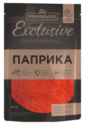 Паприка Приправка Exclusive Professional мелена 60 г